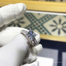 2021 Classic Gic Certification Diamond 18k Ring Luxurious Diamond Ring